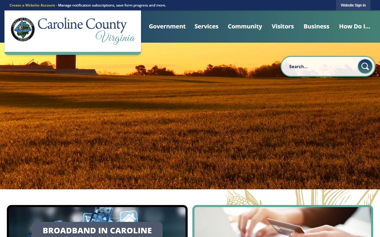 Caroline County Government - Bankruptcy Records