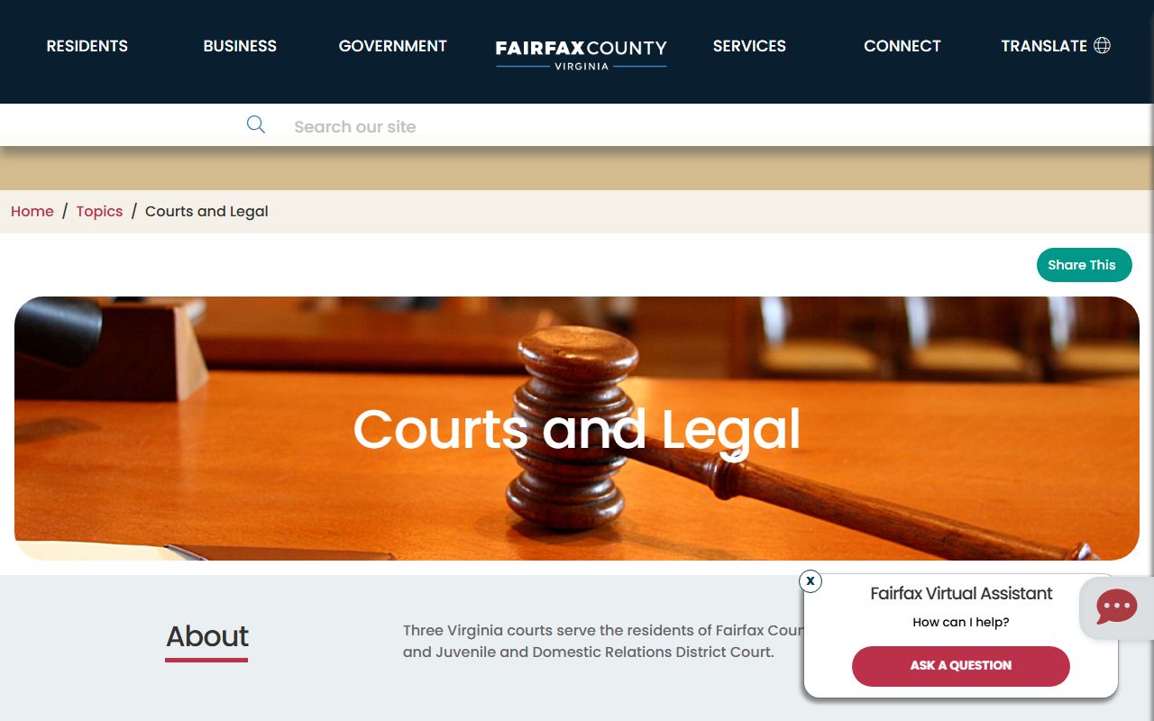 Fairfax County Circuit Court Clerk bankruptcy records
