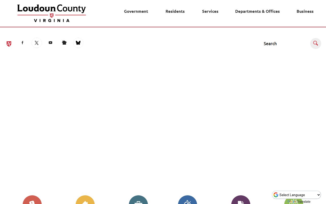 Loudoun County government court records