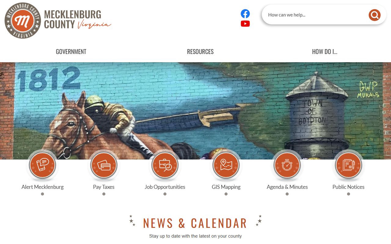 Mecklenburg County government court records